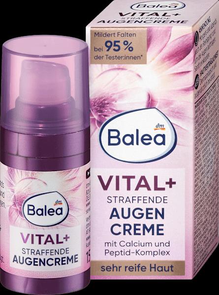dm Balea Augencreme Vital+ straffend (Crème, 15 ml, Tag + Nacht)
