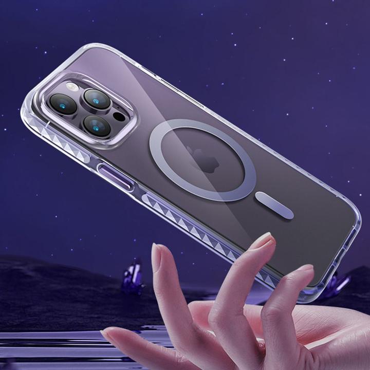 Actual product image Kingxbar Crystal Series MagSafe Hardcase (Apple iPhone 14 Pro)