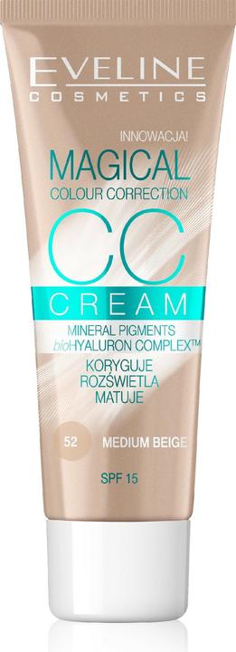 Eveline Fluid Magical CC Cream No. 52 Medium Beige 30ml