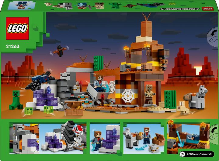 Immagine prodotto LEGO 21263 La miniera nelle Badlands (21263, LEGO Minecraft)