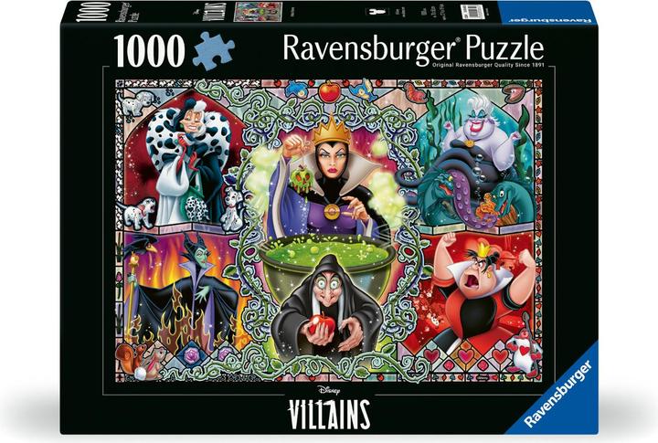 Ravensburger Puzzle da 1000 Pezzi - Le Cattive Disney (1000 pezzi)