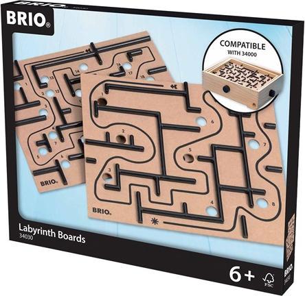 Image du produit Brio Plaques de rechange du labyrinthe (Allemand, Anglais, Italien)