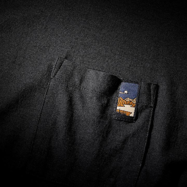 Image du produit Simond T-shirt manches courtes 100 % laine mérinos homme, Merino 100% noir (L)