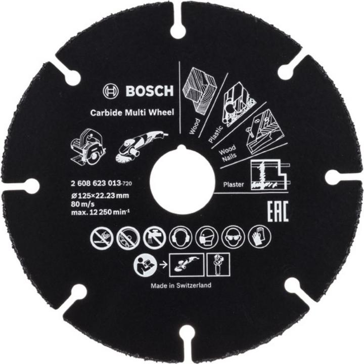 Produktbild Bosch Zubehör Carbide Multi Wheel Trennscheibe 50 x 10 mm