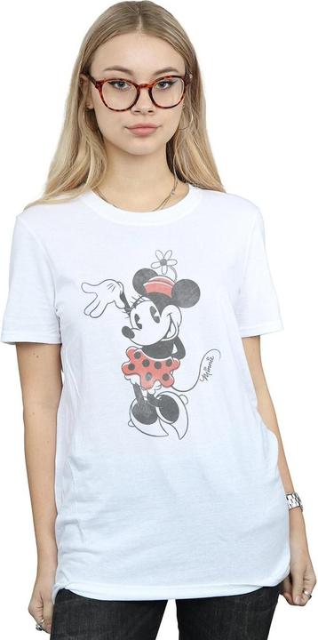 Immagine prodotto Disney Minnie Mouse Waving Maglietta Ampia Donna (L)