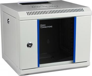 Actual product image Good Connections GC-R0104 Rack 4U Wall Mounted Shelf Grey (4 RU, 10 inch rack)