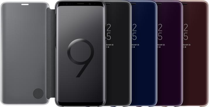 Actual product image Samsung clear view standing (Samsung Galaxy S9+)