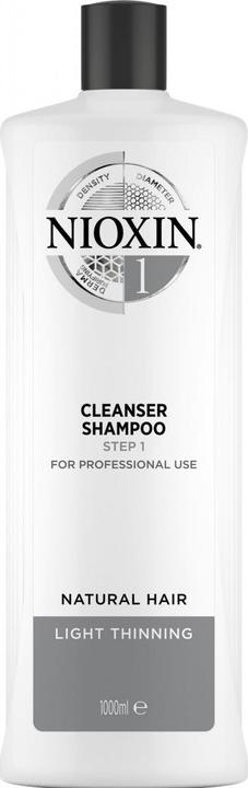 Immagine prodotto Nioxin Shampoo detergente 1 (1000 ml, Shampoo liquido)