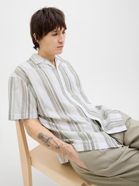 Image du produit Jack & Jones Jprccsummer Stripe Resort S/S Shirt Sn (M)