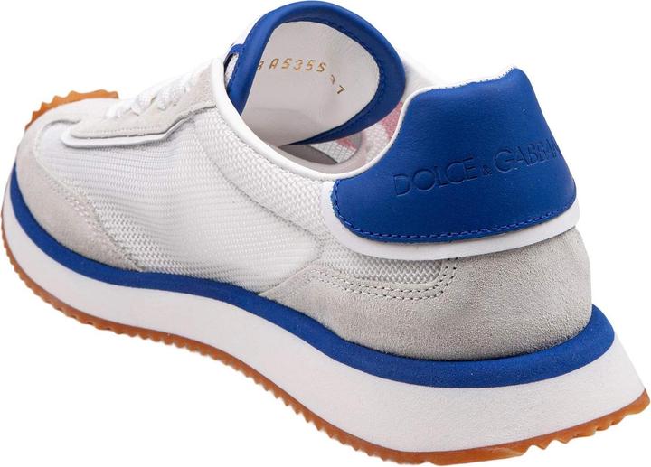 Immagine prodotto Dolce & Gabbana cushion sneakers in mixed materials white and red color (42)