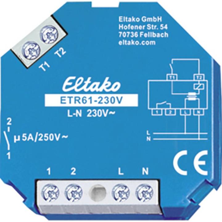 Actual product image Eltako Isolating relay 230 V, 1 NO contact (Shutter actuator)