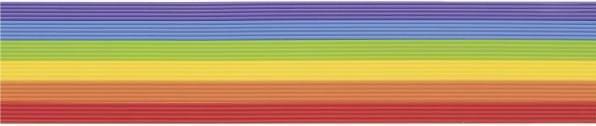 Image du produit Knorr Prandell Bande de cire "Arc-en-ciel", env. 20 x 0,1 cm, 30 pièces