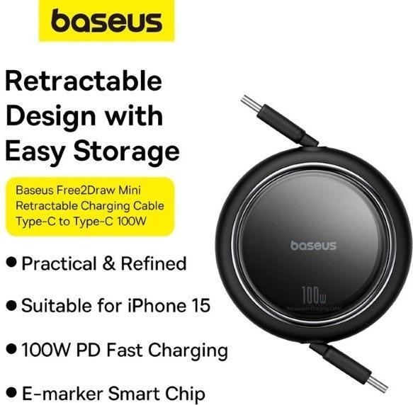 Image du produit Baseus USB C – USB C (1 m, USB 3.0)