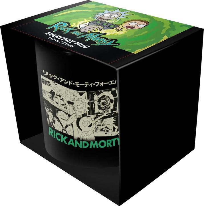 Actual product image Rick And Morty Japanese Mug (315 ml, 1 x)