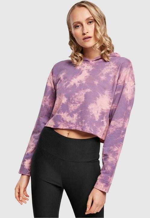 Urban Classics Ladies Oversized Short Bleached Hoody