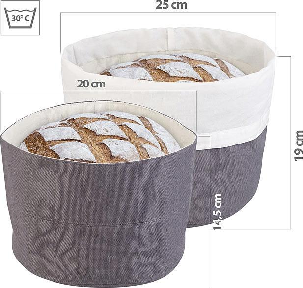 Produktbild Rosenstein & Söhne 2er-Set Brotkörbe