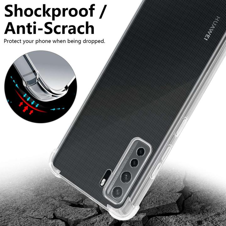 Produktbild Cadorabo TPU Hülle für Huawei P40 LITE 5G / NOVA 7 SE Ultra Slim (Huawei Nova 7 SE, Huawei P40 Lite 5G)