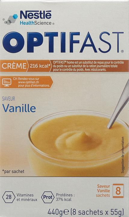 Immagine prodotto Optifast Creme Vanille (Vaniglia, 8 pz., 55 g)