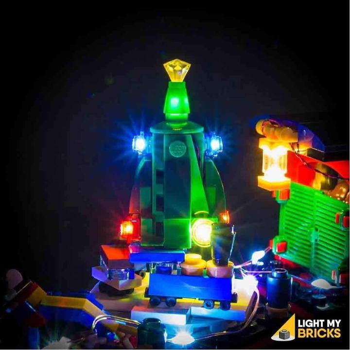Produktbild Light my bricks LED Licht Set für LEGO Festlicher Weihnachtszug