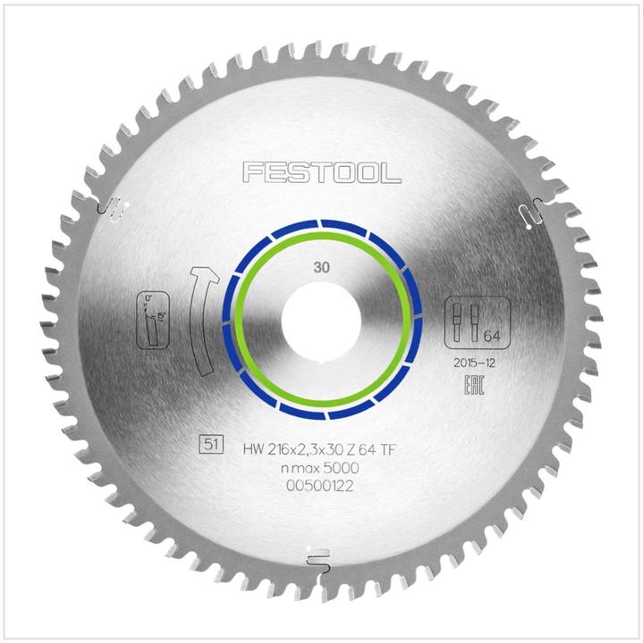 Actual product image Festool Special saw blade 216 x 2.3 x 30 TF64