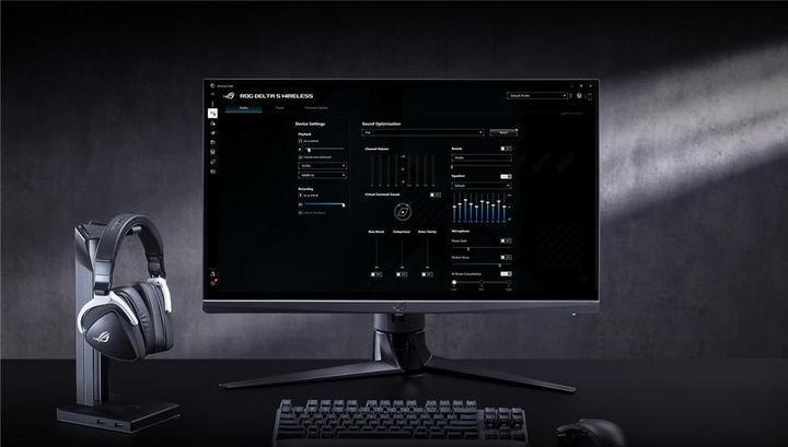 Actual product image ASUS ROG Delta S (Wireless, Cable)