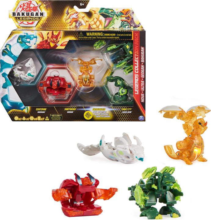 Produktbild Spin Master Bakugan - Legends Collection Drago Gold Nova S5 (6066357)