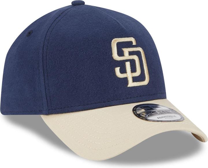 New Era A-Frame 9Forty Cap MOLESKIN San Diego Padres navy (One Size)