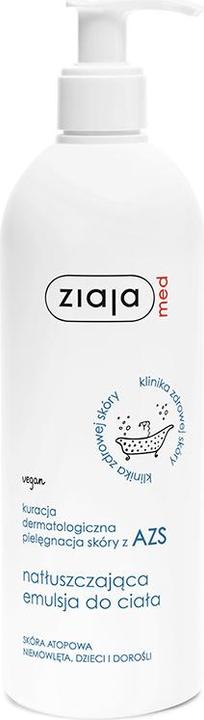 Produktbild Ziaja Dermatological Treatment AZS Body Emulsion (Körpermilch, 400 ml)