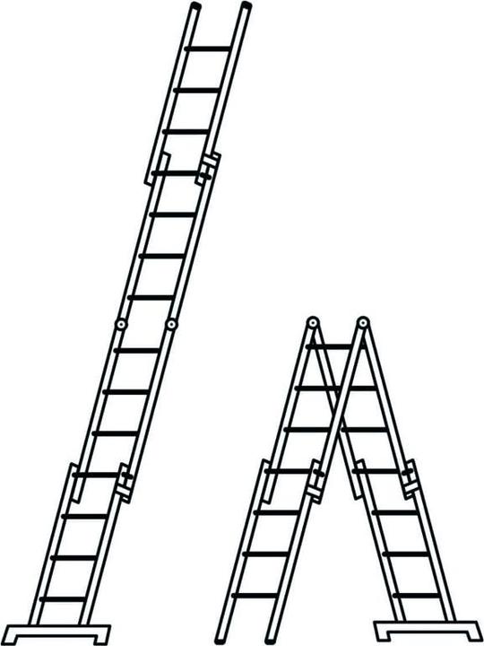 Produktbild Hymer-Leitern Teleskopleiter (Teleskopleiter, 402 cm)