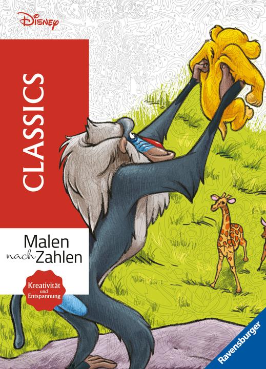 Produktbild Ravensburger Disney Malen nach Zahlen: Classics