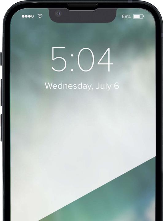 Actual product image Xqisit NP Tough Glass CF (1 Piece, Apple iPhone 13, Apple iPhone 13 Pro, Apple iPhone 13 Pro Max, Apple iPhone 14, Apple iPhone 14 Plus)