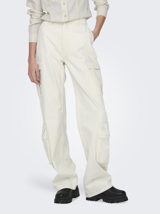 Produktbild Only Weiter Beinschnitt Hohe Taille Jeans Weit geschnitten jeans (W27/L32)