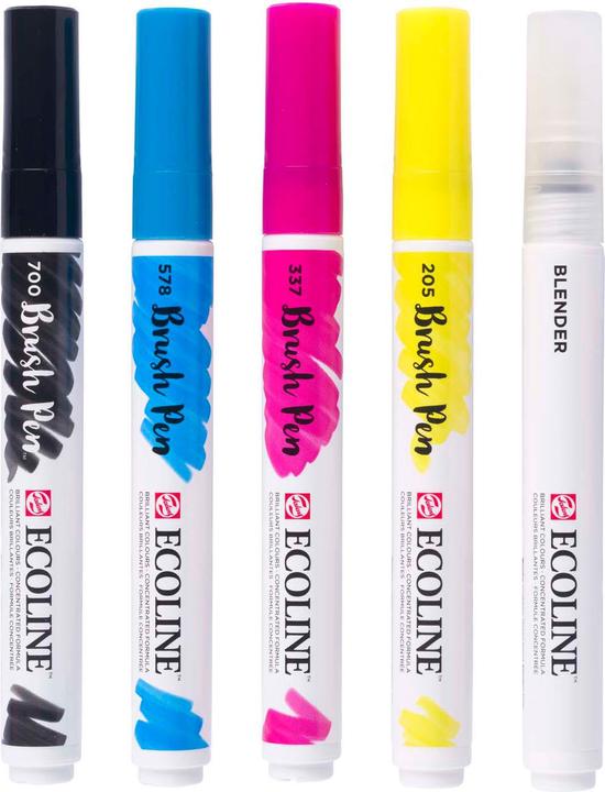 Immagine prodotto Talens ECOLINE Brush Pen (Multicolore, 5 x)