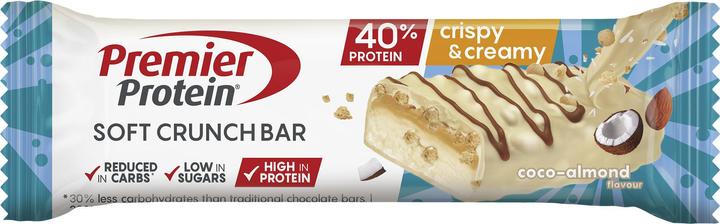 Image du produit Premier Protein Soft Crunch Bar 40% de protéines (Coco-Almond, 12 pcs, 480 g)