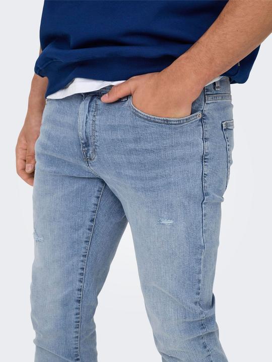 Image du produit Only & Sons ONSLOOM Niedrige Taille Slim Fit Jeans Slim Fit Jeans (W31/L30)