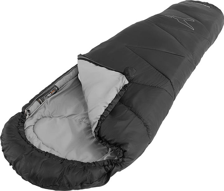 Image du produit Easy Camp Starling Mummy Black Jr. Erwachsene & Kinder Mumienschlafsack Polyester Schwarz (170 cm)
