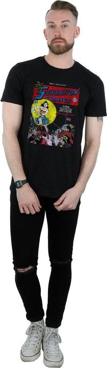 Image du produit - T-shirt WONDER WOMAN SENSATION COMICS ISSUE COVER - Homme (XL)