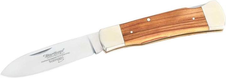 Produktbild Hartkopf-Solingen Taschenmesser, Stahl 1.4110, Oliven, Neusilber