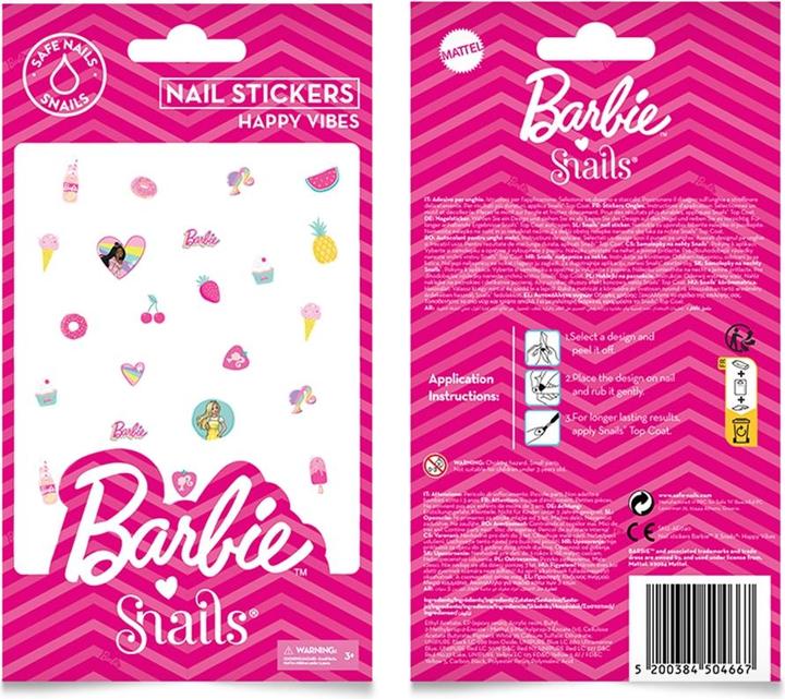 Immagine prodotto Snails Adesivi per unghie Barbie Music (MQ10)