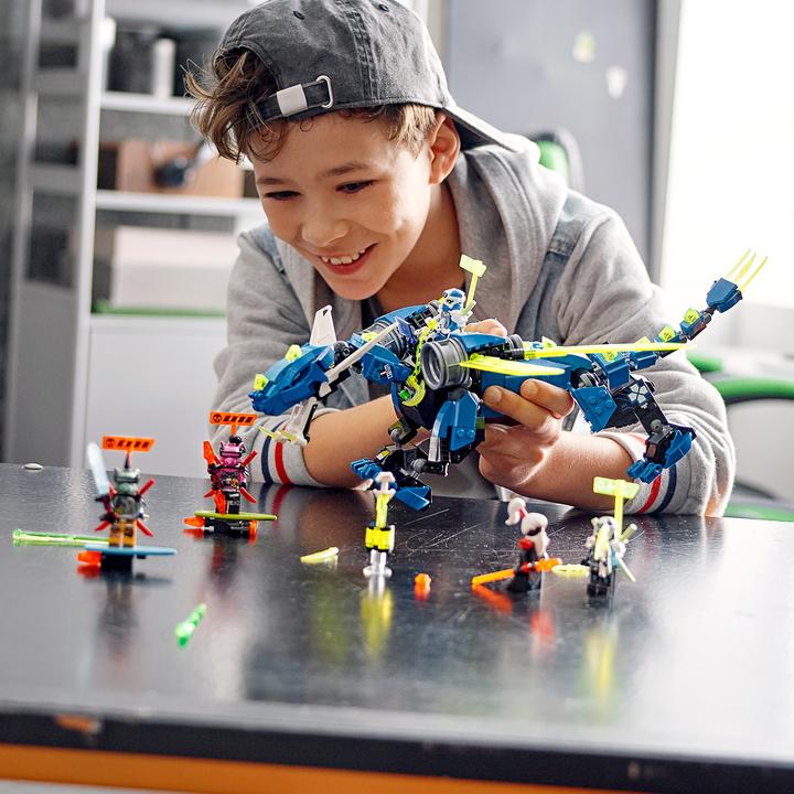 Actual product image LEGO Jay's Cyber-Dragon (71711, LEGO Ninjago)