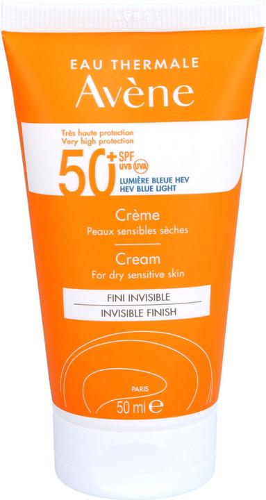 Image du produit Avène Crème (Crème solaire visage, SPF 50+, 50 ml, 50 g)
