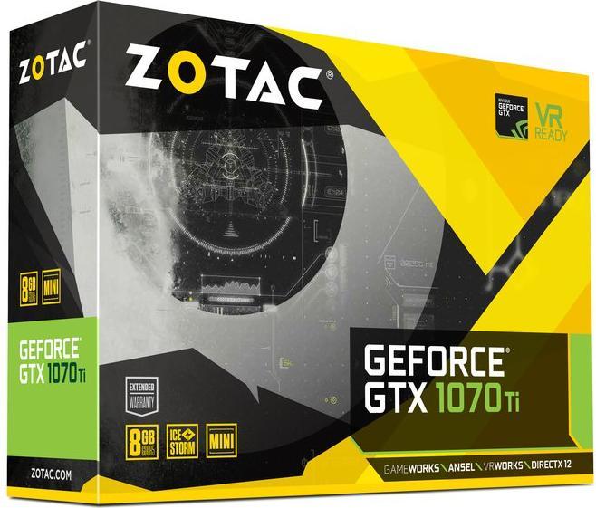 Produktbild Zotac GeForce GTX 1070 Ti Mini (8 GB)