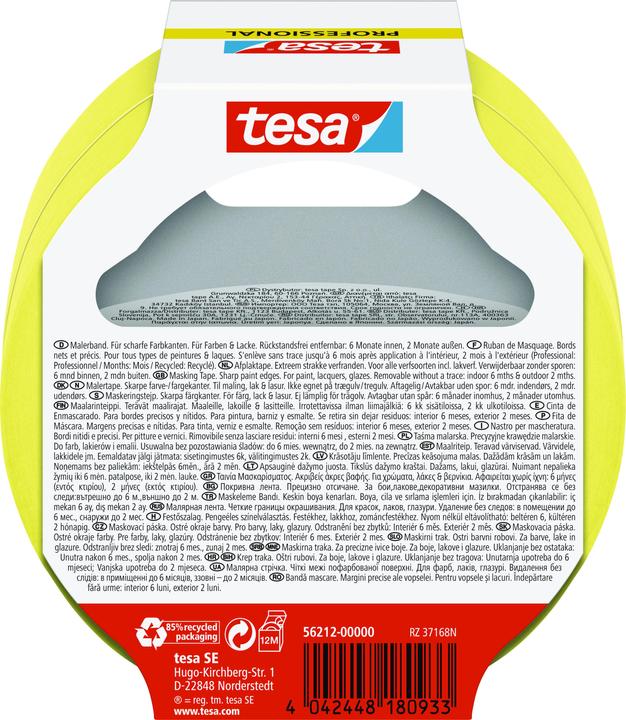 Image du produit tesa 2x ruban de peintre PROFESSIONAL (25 mm)