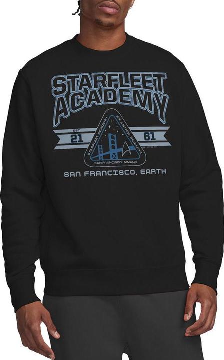 Actual product image Unisex Adult Starfleet Academy Earth Sweatshirt (M)