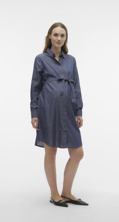 Produktbild Mamalicious MLNATALIA Umstandskleid Hemdblusenkleid (L)