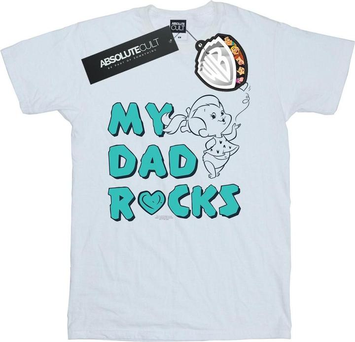 Produktbild The Flintstones Pebbles My Dad Rocks TShirt (XL)