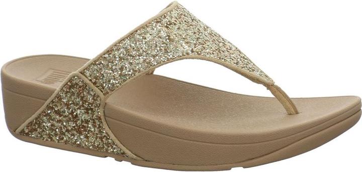 Fitflop Lulu Glitter Toe Thongs (38)