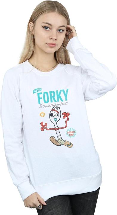 Actual product image Disney Womens/Ladies Toy Story 4 Forky Handmade Friend Sweatshirt (S)
