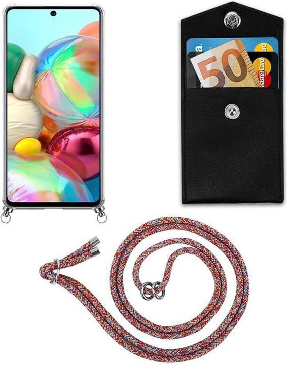 Produktbild Cadorabo TPU Handy Kette SILBER Cover
