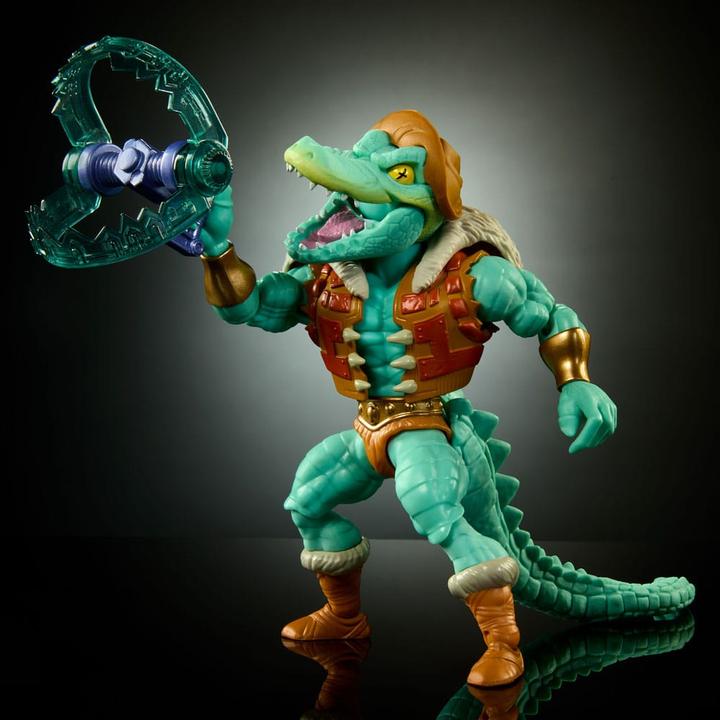 Produktbild Mattel MOTU x TMNT: Turtles of Grayskull Deluxe Actionfigur Leatherhead 14 cm